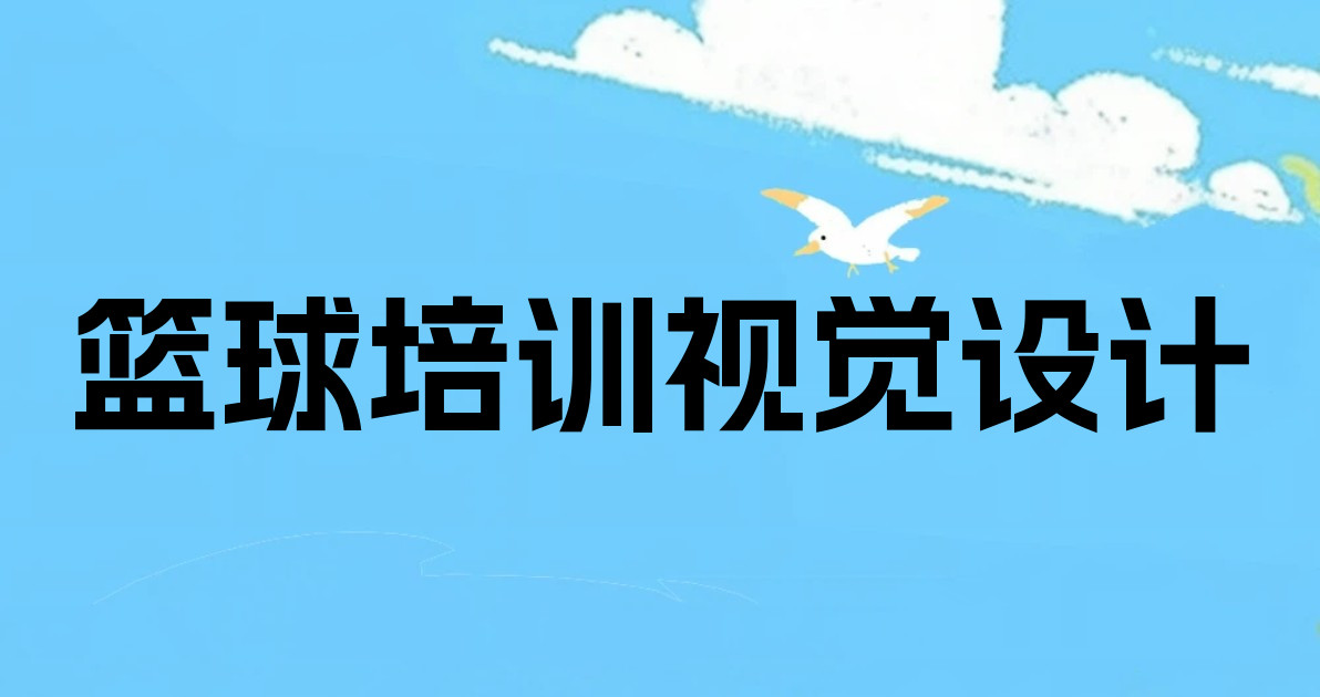 篮球培训视觉设计
