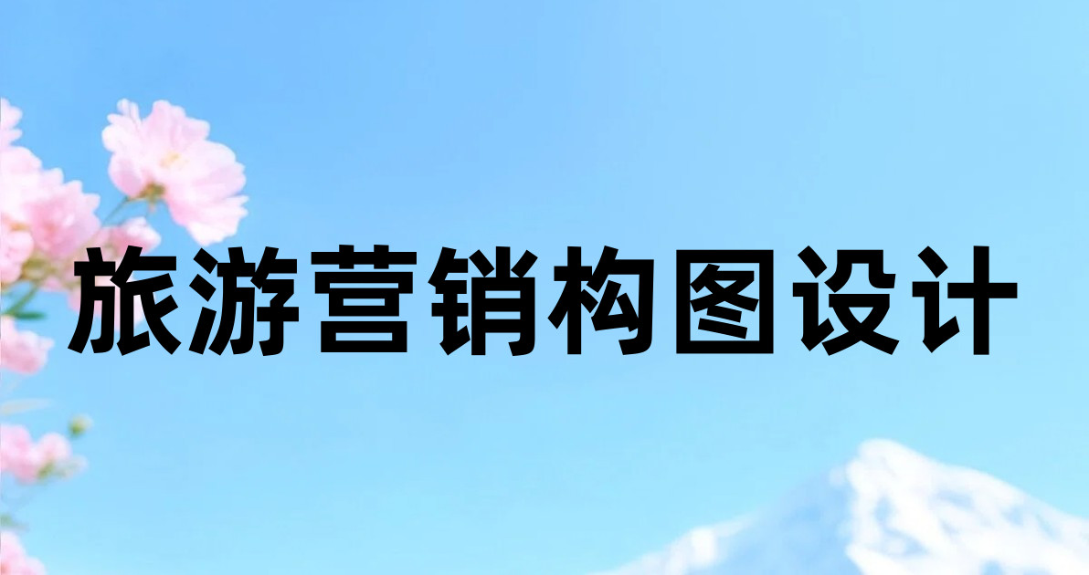 旅游营销构图设计