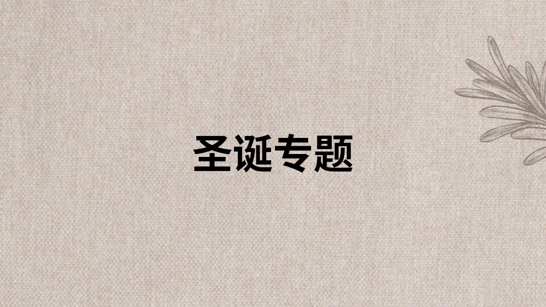 圣诞专题