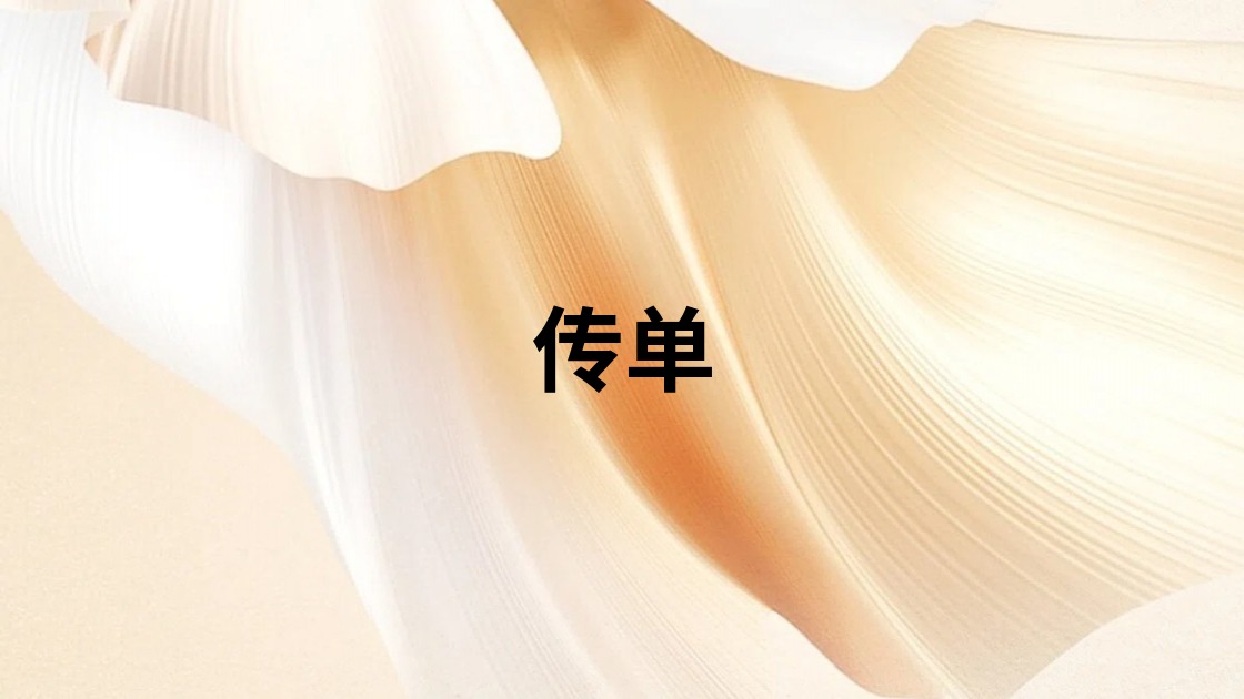 传单